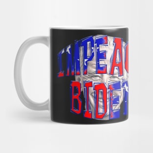 PATRIOTIC IMPEACH BIDEN OVER Caricature / Cartoon Mug